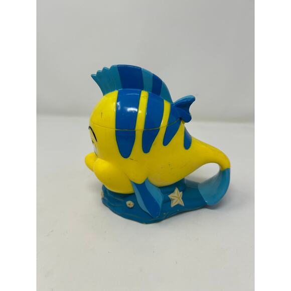 Disney Little Mermaid Flounder Fish Cup with Lid - Picture 4 of 8
